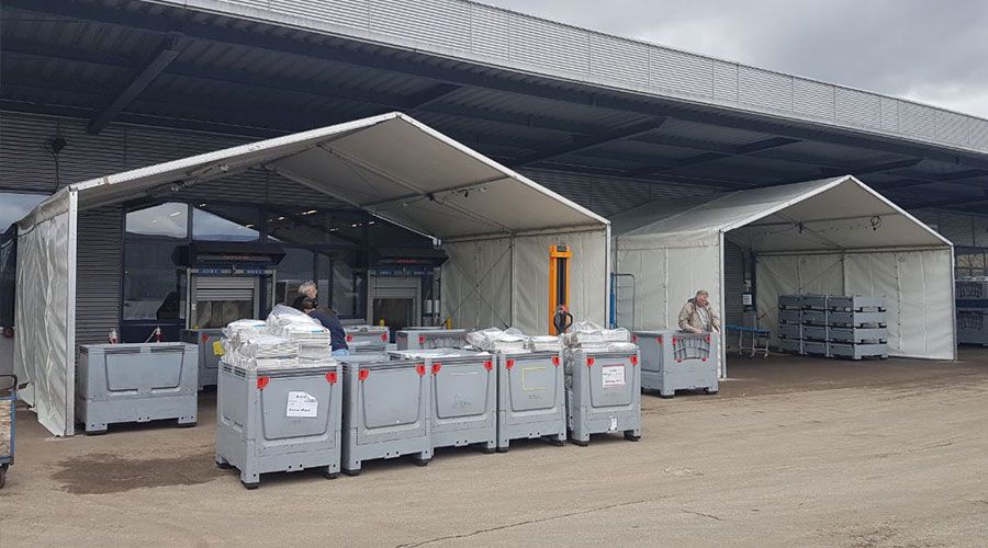 Lagerhallen und Leichtbauhallen